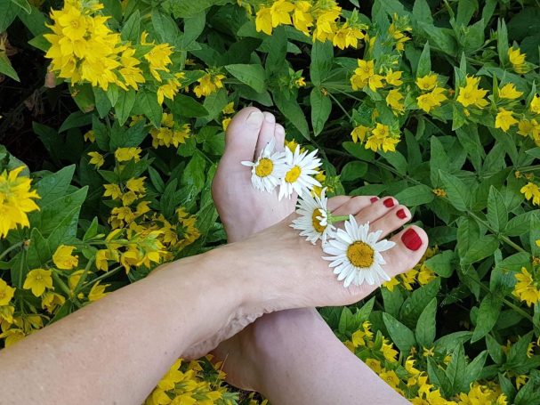 glada fötter Sommarfötter